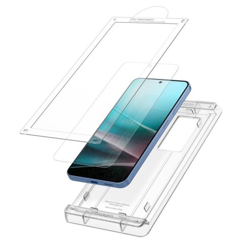 Spigen Elite Shield EZ Fit HD - Szkło hybrydowe do Samsung Galaxy S25+ (Przezroczysty) Spigen Elite Shield EZ Fit HD - Szkło hybrydowe do Samsung Galaxy S25+ (Przezroczysty)