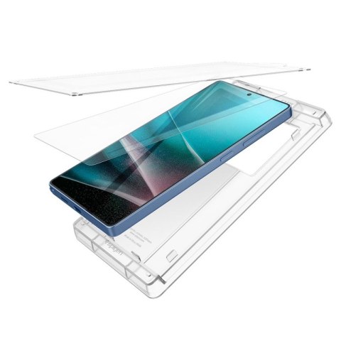 Spigen Elite Shield EZ Fit HD - Szkło hybrydowe do Samsung Galaxy S25 Ultra (Przezroczysty) Spigen Elite Shield EZ Fit HD - Szkło hybrydowe do Samsung Galaxy S25 Ultra (Przezroczysty)