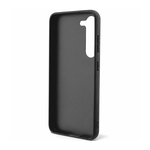 Guess 4G Bottom Stripe Metal Logo Collection - Etui Samsung Galaxy S23 (czarny) Guess 4G Bottom Stripe Metal Logo Collection - Etui Samsung Galaxy S23 (czarny)