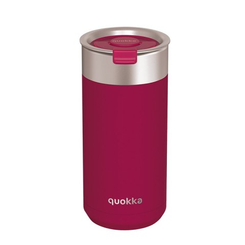 Quokka Boost Coffee Tumbler - Kubek termiczny ze stali nierdzewnej z zaparzaczem 400 ml (Maroon) Quokka Boost Coffee Tumbler - Kubek termiczny ze stali nierdzewnej z zaparzaczem 400 ml (Maroon)