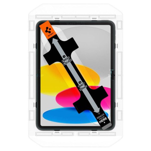 Spigen GLAS.TR EZ FIT - Szkło hartowane do Apple iPad 10.9" (2022) (Przezroczysty) Spigen GLAS.TR EZ FIT - Szkło hartowane do Apple iPad 10.9" (2022) (Przezroczysty)
