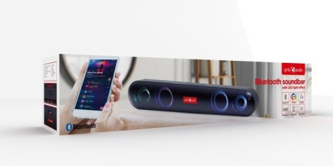 GEMBIRD GŁOŚNIK SOUNDBAR 2X 5W BLUETOOTH CZARNY GEMBIRD GŁOŚNIK SOUNDBAR 2X 5W BLUETOOTH CZARNY