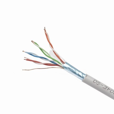 Kabel sieciowy GEMBIRD FPC-5004E-SOL/100 (F/FTP; 100m; kat. 5e; kolor szary) Kabel sieciowy GEMBIRD FPC-5004E-SOL/100 (F/FTP; 100m; kat. 5e; kolor szary)