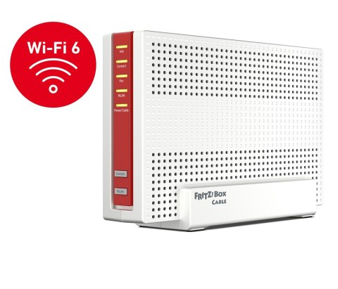 Router bezprzewodowy AVM FRITZ!Box 6690 Cable Gigabit Ethernet Dual-band (2.4 GHz/5 GHz) Biały