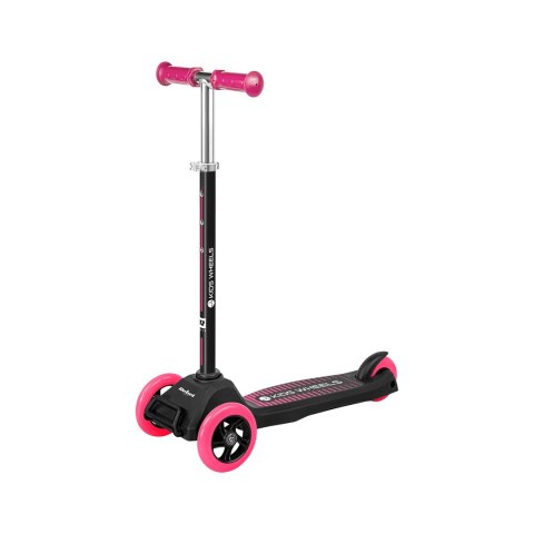 Hulajnoga trójkołowa REBEL KIDS WHEELS PINK Hulajnoga trójkołowa REBEL KIDS WHEELS PINK