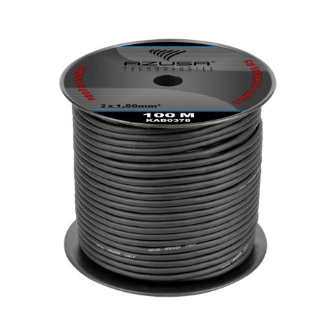 Kabel głośnikowy okrągły AZUSA 1.5mm + bawełna Kabel głośnikowy okrągły AZUSA 1.5mm + bawełna