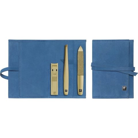 Zestaw do manicure ZWILLING 97720-008-0 Twinox - niebieskie etui, 3 elementy Zestaw do manicure ZWILLING 97720-008-0 Twinox - niebieskie etui, 3 elementy