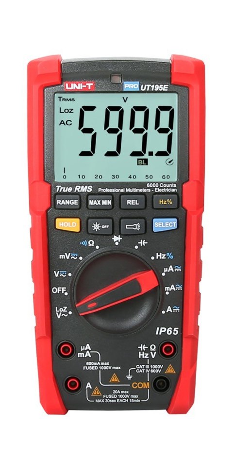 Miernik uniwersalny Uni-T PRO UT195E Miernik uniwersalny Uni-T PRO UT195E