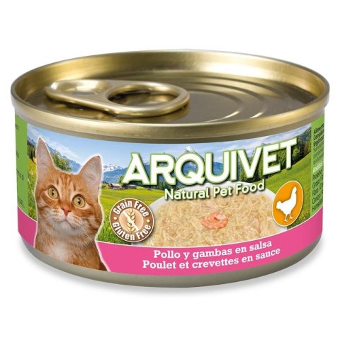 ARQUIVET kurczak w sosie z krewetkami 80g ARQUIVET kurczak w sosie z krewetkami 80g