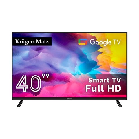 Telewizor Kruger&Matz 40"; FHD Google TV DVB-T2/T/C H.265 HEVC Telewizor Kruger&Matz 40"; FHD Google TV DVB-T2/T/C H.265 HEVC