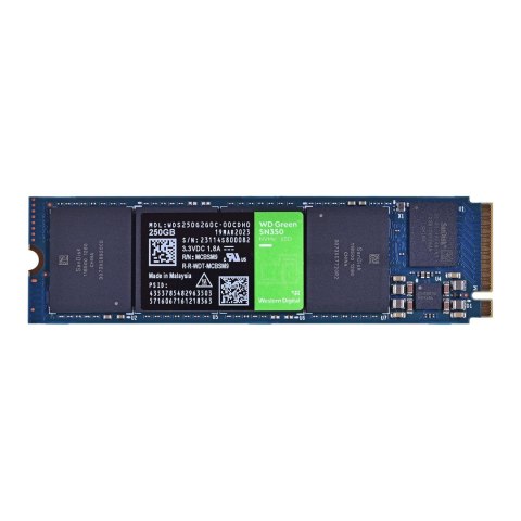Dysk SSD WD Green SN350 WDS250G2G0C (250GB ; M.2 ; PCIe NVMe 3.0 x4) Dysk SSD WD Green SN350 WDS250G2G0C (250GB ; M.2 ; PCIe NVMe 3.0 x4)