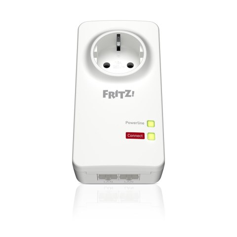 FRITZ!Powerline 1220 1200 Mbit/s Przewodowa sieć LAN Biały 1 szt. FRITZ!Powerline 1220 1200 Mbit/s Przewodowa sieć LAN Biały 1 szt.
