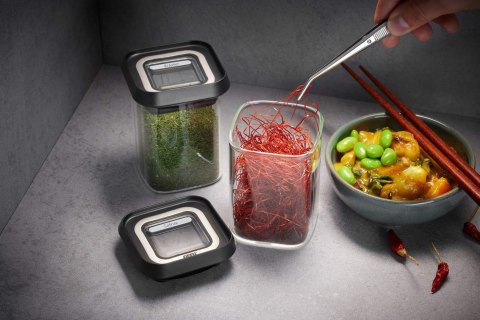 Zestaw 4 szklanych pojemników GEFU PANTRY G-12806 Zestaw 4 szklanych pojemników GEFU PANTRY G-12806