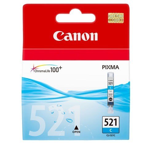 Tusz CLI521 BŁĘKITNY CLI-521C Tusz CLI521 BŁĘKITNY CLI-521C