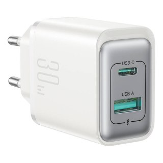 Ładowarka sieciowa Joyroom TCF15 Dual-Port (A+C) 30W (biały)
