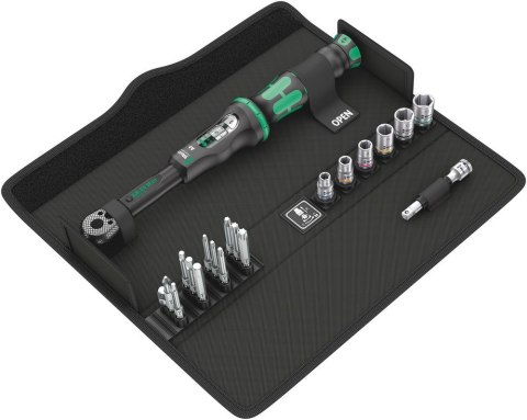 Klucz dynamometryczny Click-Torque 1/4'' 2.5-25NM, 20 części Klucz dynamometryczny Click-Torque 1/4'' 2.5-25NM, 20 części