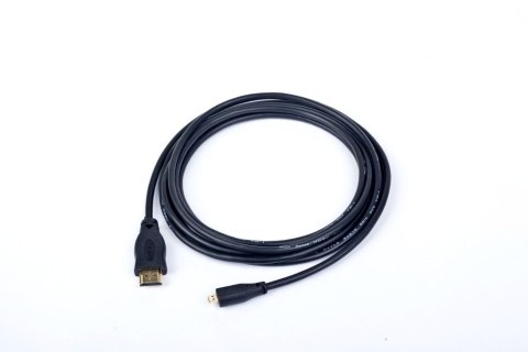 Kabel HDMI-HDMI MICRO v2.0 (A-D) High Speed 1.8M (pozłacane końcówki) Kabel HDMI-HDMI MICRO v2.0 (A-D) High Speed 1.8M (pozłacane końcówki)