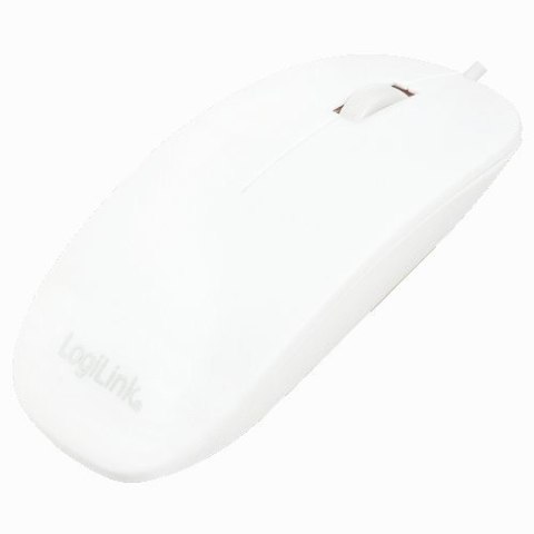 Plaska mysz optyczna USB, biala Plaska mysz optyczna USB, biala