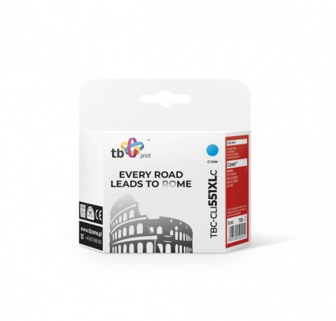 Tusz do Canon PIXMA MX 925 TBC-CLI551XLCY CY Tusz do Canon PIXMA MX 925 TBC-CLI551XLCY CY