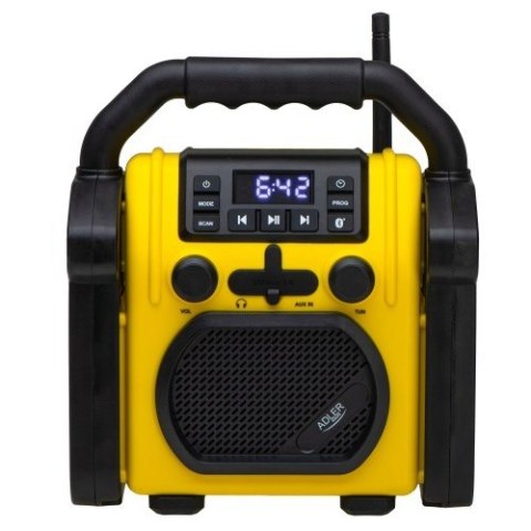 Radio budowlane z Bluetooth - IPX 54 Adler Adler Radio budowlane z Bluetooth - IPX 54 Adler Adler