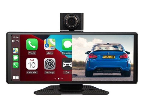 Stacja Multimedialna Bezprzewodowy CarPlay5.0 z wideorejestratorem i kamerą cofania