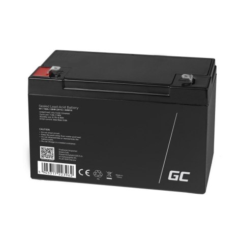 GREEN CELL AKUMULATOR ŻELOWY AGM16 6V 10AH GREEN CELL AKUMULATOR ŻELOWY AGM16 6V 10AH