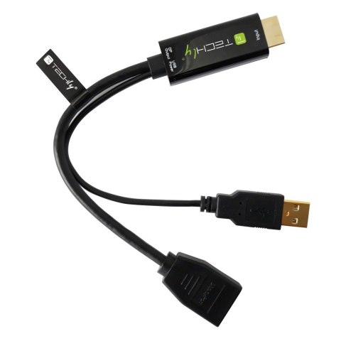 Adapter HDMI z Zasilaniem USB na DisplayPort 4K*30Hz