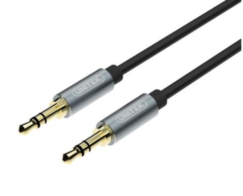 KABEL MiniJack 3,5mm(M) -MiniJack TWIST; Y-C922ABK KABEL MiniJack 3,5mm(M) -MiniJack TWIST; Y-C922ABK