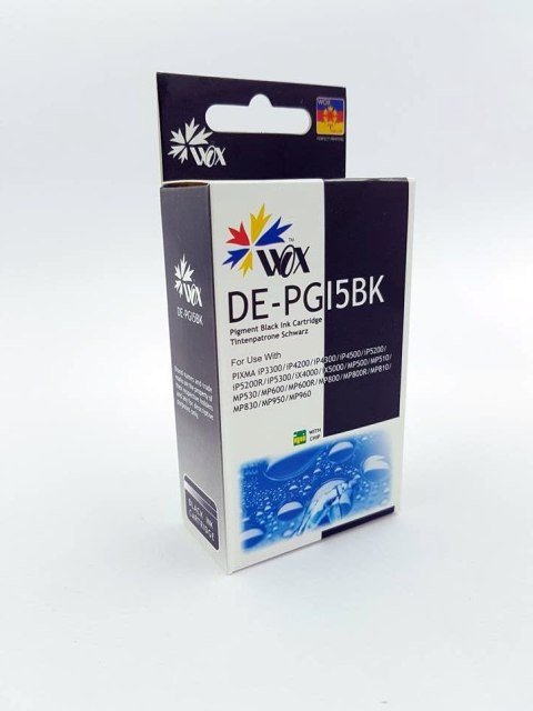 Tusz Wox Black Canon PGI 5BK zamiennik PGI-5BK Tusz Wox Black Canon PGI 5BK zamiennik PGI-5BK