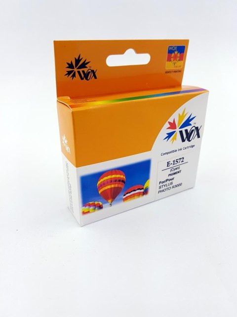 Tusz Wox Cyan EPSON T1572 zamiennik C13T15724010 Tusz Wox Cyan EPSON T1572 zamiennik C13T15724010