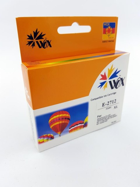 Tusz Wox Cyan EPSON T2712 (27XL) T2702 zamiennik C13T27124012 (C13T270240) Tusz Wox Cyan EPSON T2712 (27XL) T2702 zamiennik C13T27124012 (C13T270240)