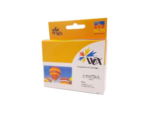 Tusz Wox Gray Canon PGI72GY zamiennik 6409B001 PGI-72GY Tusz Wox Gray Canon PGI72GY zamiennik 6409B001 PGI-72GY