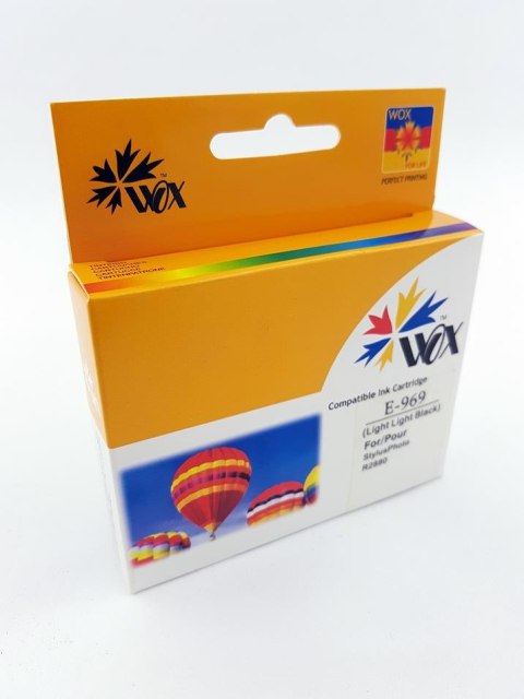 Tusz Wox Light Gray EPSON T0969 zamiennik C13T09694010 Tusz Wox Light Gray EPSON T0969 zamiennik C13T09694010