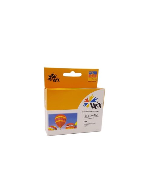 Tusz Wox Magenta Canon CLI42M zamiennik CLI-42M 6386B001 Tusz Wox Magenta Canon CLI42M zamiennik CLI-42M 6386B001
