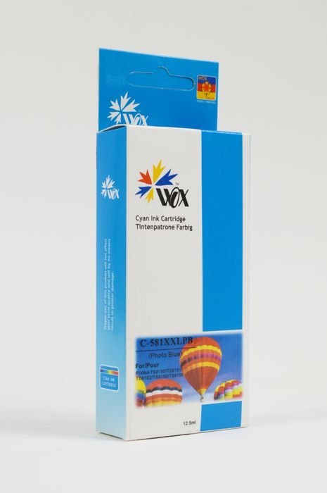 Tusz Wox Photo Blue CANON CLI581PB XXL zamiennik CLI-581PB XXL (1999C001) Tusz Wox Photo Blue CANON CLI581PB XXL zamiennik CLI-581PB XXL (1999C001)