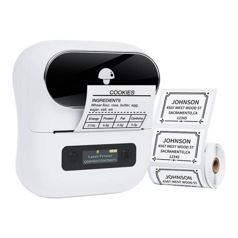 Przenośna drukarka etykiet Phomemo M220 (biala) Przenośna drukarka etykiet Phomemo M220 (biala)