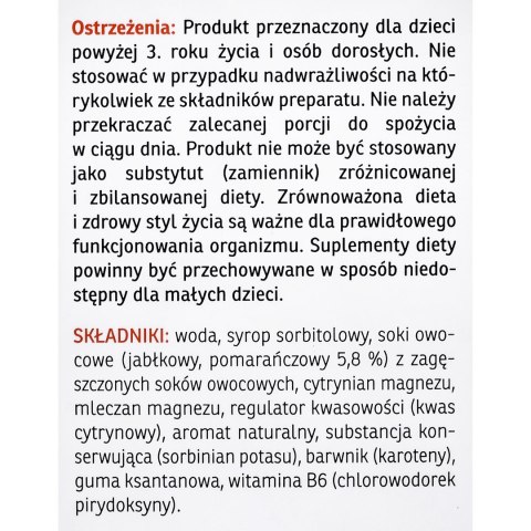 Novativ Kids Magnezoo płyn pomarańczowy 120ml