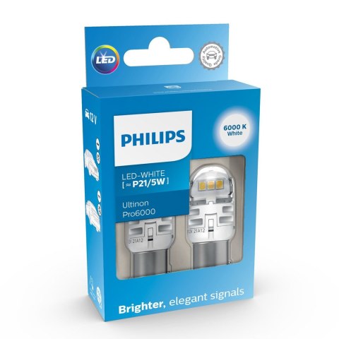 Philips Ultinon Pro6000 SI 11499CU60X2 Samochodowa żarówka sygnalizacyjna Philips Ultinon Pro6000 SI 11499CU60X2 Samochodowa żarówka sygnalizacyjna