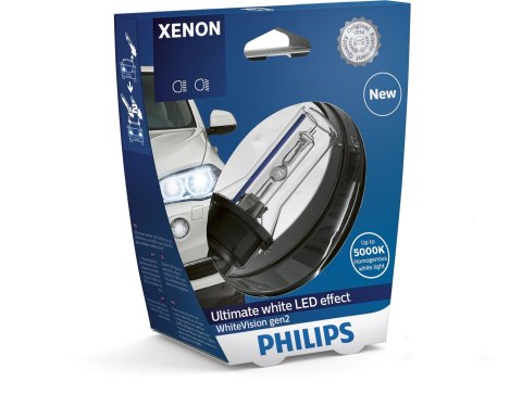 Żarówka ksenonowa Philips Xenon D3S White Vision Żarówka ksenonowa Philips Xenon D3S White Vision