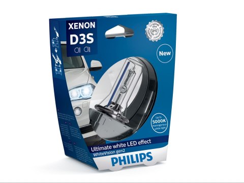 Żarówka ksenonowa Philips Xenon D3S White Vision Żarówka ksenonowa Philips Xenon D3S White Vision