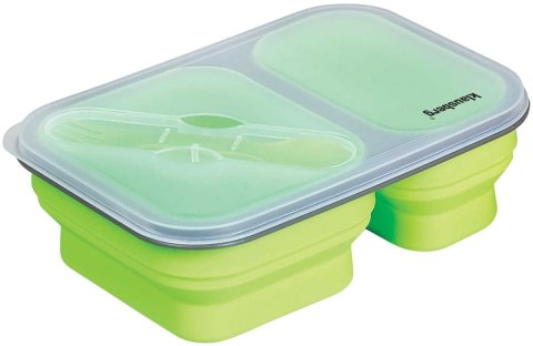 SILIKONOWY SKŁADANY LUNCH BOX KLAUSBERG KB-7023 SILIKONOWY SKŁADANY LUNCH BOX KLAUSBERG KB-7023