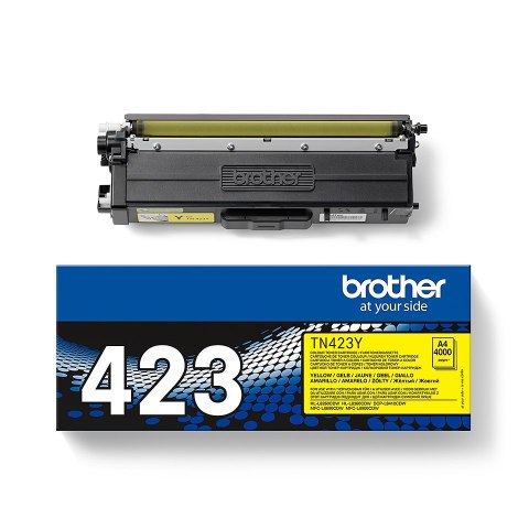 Toner Brother żółty TN423Y=TN-423Y, 4000 str. Toner Brother żółty TN423Y=TN-423Y, 4000 str.