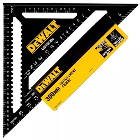 Przymiar dekarski aluminiowy 30cm (300 mm) Przymiar dekarski aluminiowy 30cm (300 mm)