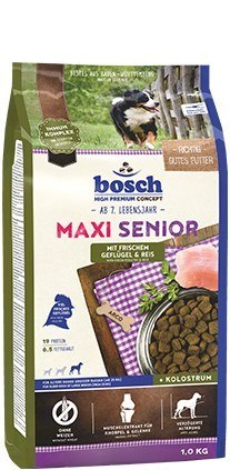 BOSCH Maxi Senior G&R- Drób i Ryż - sucha karma dla psa - 12,5kg BOSCH Maxi Senior G&R- Drób i Ryż - sucha karma dla psa - 12,5kg