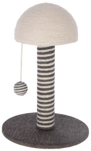 KERBL Drapak dla kota Funghi, szary/biały, 42 cm KERBL Drapak dla kota Funghi, szary/biały, 42 cm