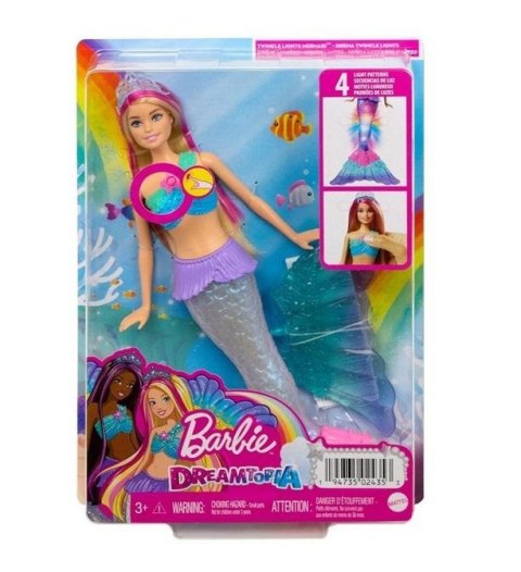 Barbie Malibu. Syrenka migoczące światełka Barbie Malibu. Syrenka migoczące światełka