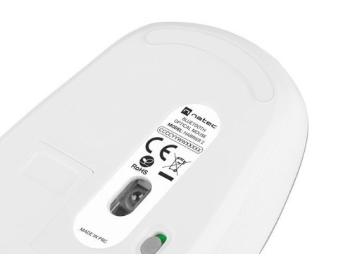 NATEC MYSZ BEZPRZEWODOWA HARRIER 2 1600DPI BLUETOOTH 5.1 BIAŁO-SZARA NMY-1961 NATEC MYSZ BEZPRZEWODOWA HARRIER 2 1600DPI BLUETOOTH 5.1 BIAŁO-SZARA NMY-1961