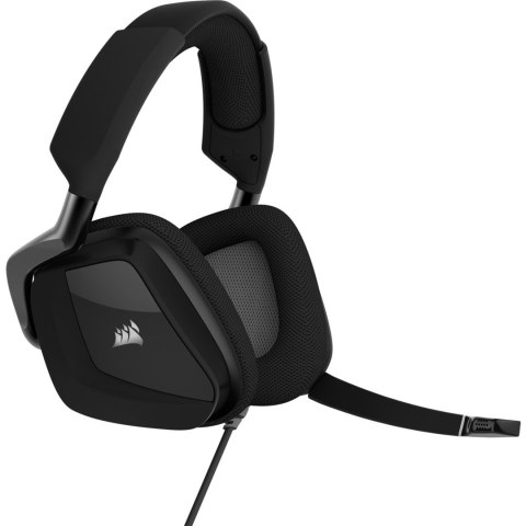 Słuchawki z mikrofonem Corsair VOID ELITE CARBO RGB CA-9011203-EU (kolor czarny) Słuchawki z mikrofonem Corsair VOID ELITE CARBO RGB CA-9011203-EU (kolor czarny)