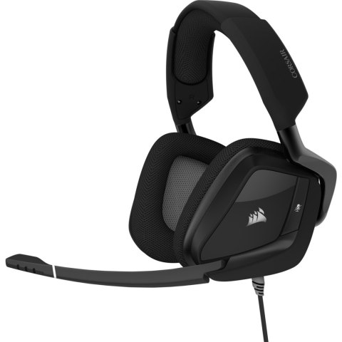 Słuchawki z mikrofonem Corsair VOID ELITE CARBO RGB CA-9011203-EU (kolor czarny) Słuchawki z mikrofonem Corsair VOID ELITE CARBO RGB CA-9011203-EU (kolor czarny)