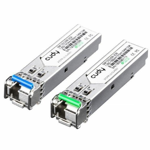 Moduł SFP+ Cudy Bi-di 10Gb/s SM 1270/1330 20km LC SM10GSB-20AB Moduł SFP+ Cudy Bi-di 10Gb/s SM 1270/1330 20km LC SM10GSB-20AB